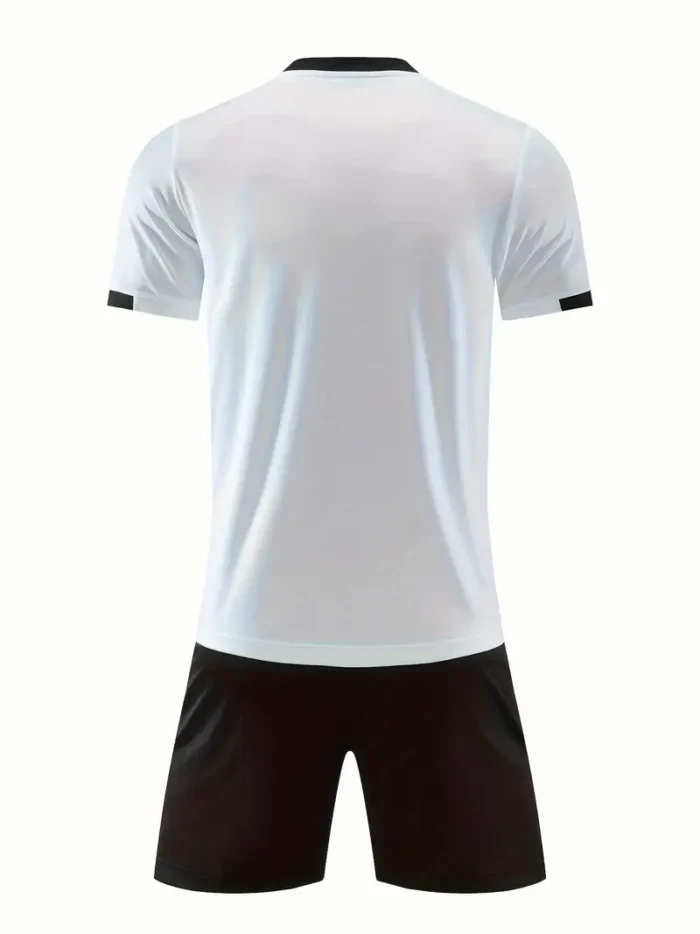 WHITE SOCCER TEAM UNIFORM SET - Image 2