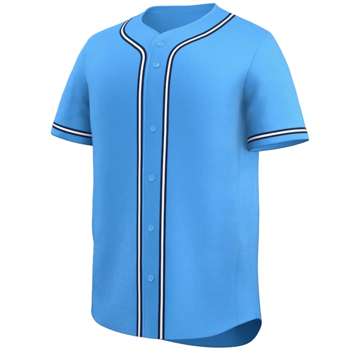 BLUE BASEBALL JERSEY