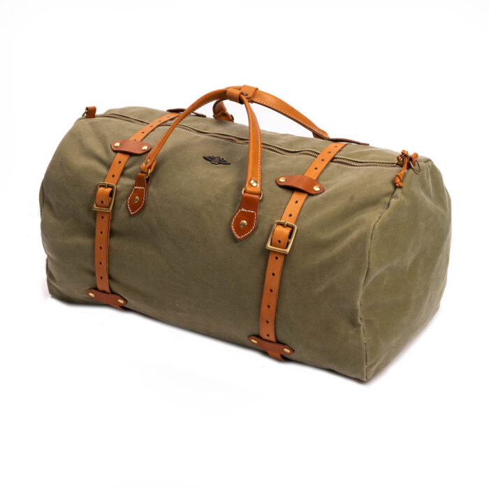 WAXED DUFFLE BAG