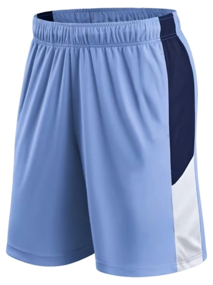BLUE CUSTOM BASKETBALL SHORTS