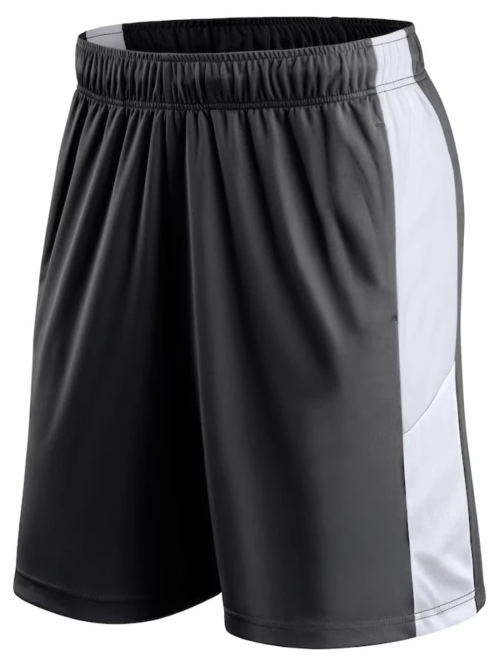 BLACK CUSTOM BASKETBALL SHORTS