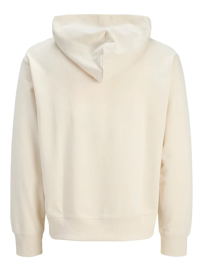 CREAM SLIMFIT HOODIE - Image 2