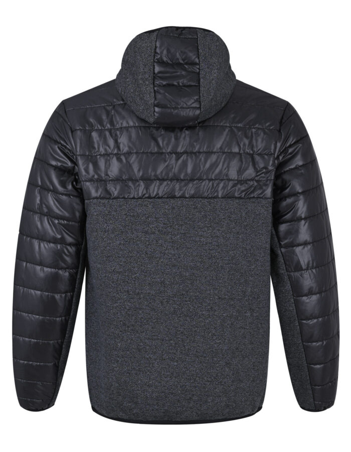 BLACK PUFFER JACKET - Image 2