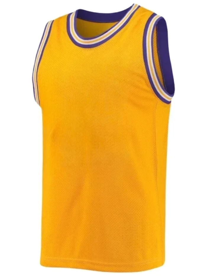 YELLOW CUSTOM BASKETBALL JERSEY