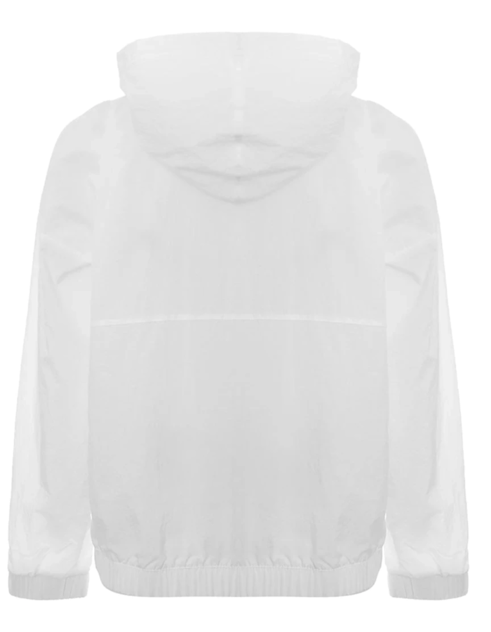 WHITE WOVEN WINDBREAKER - Image 2