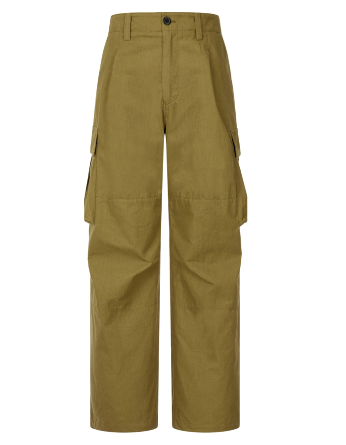 OLIVE CARGO TROUSER