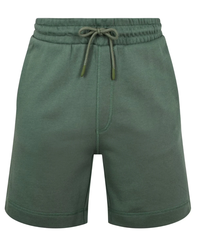 GREEN CASUAL SHORTS